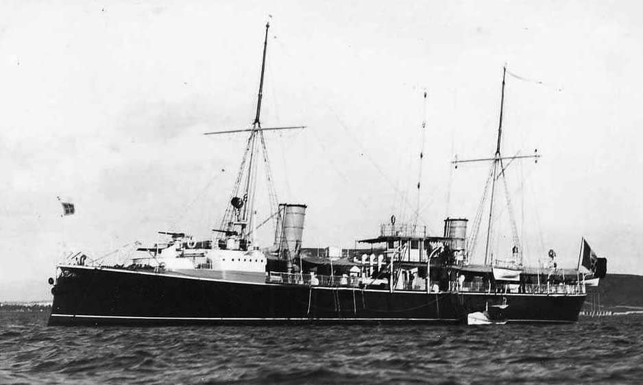 Итальянский минный крейсер «Partenope» (1893 г.)